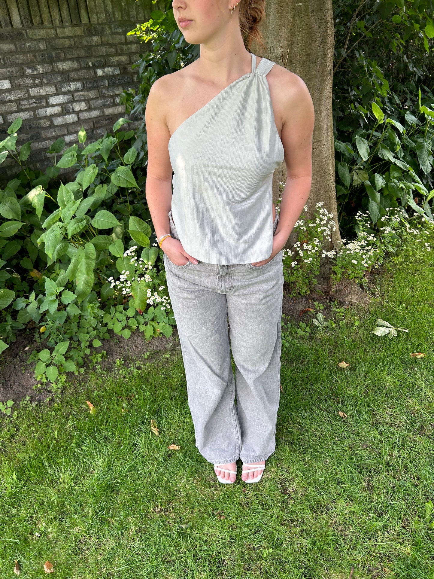Backless Top Set Green