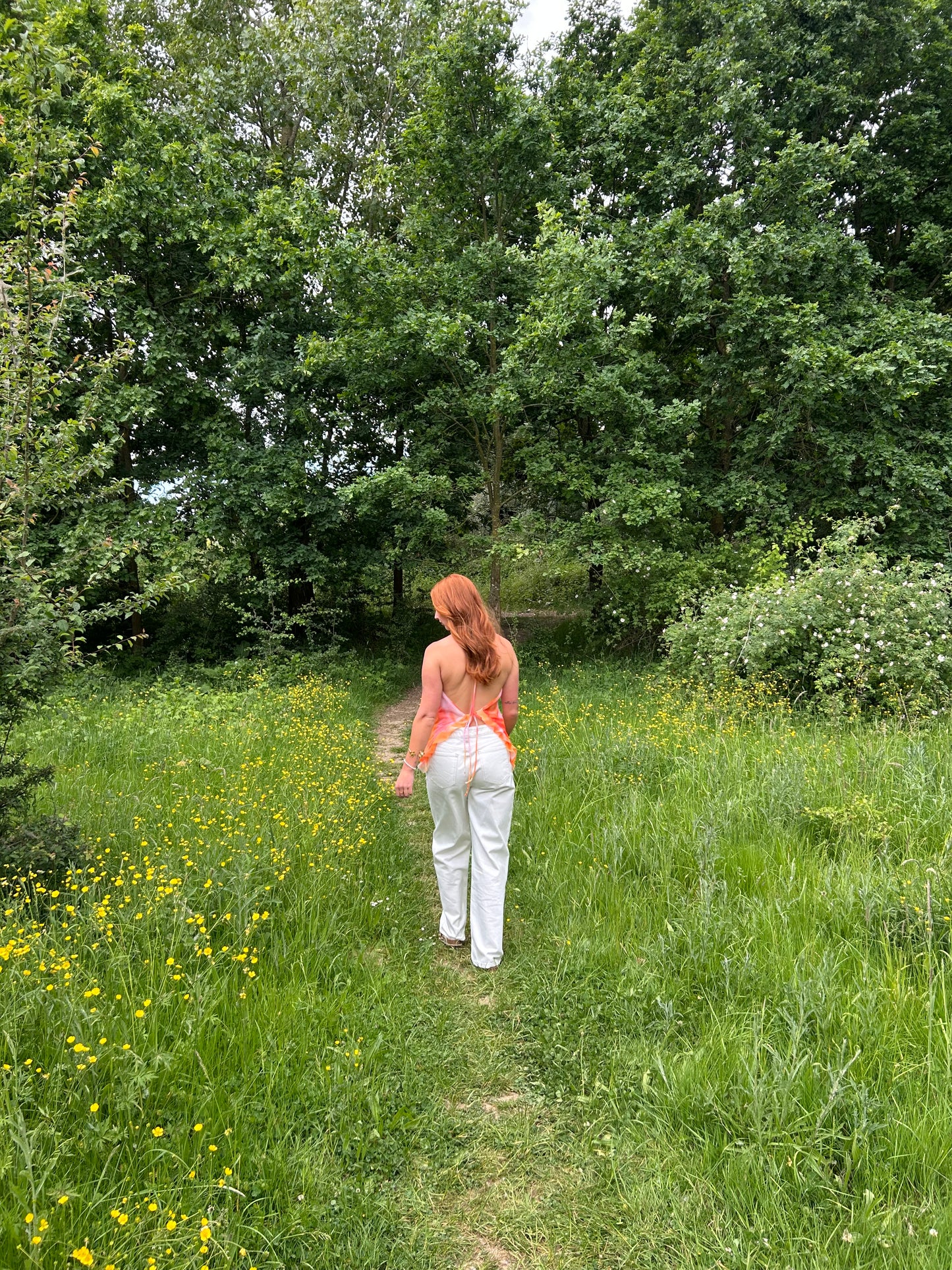 Flowy Open-Back Top
