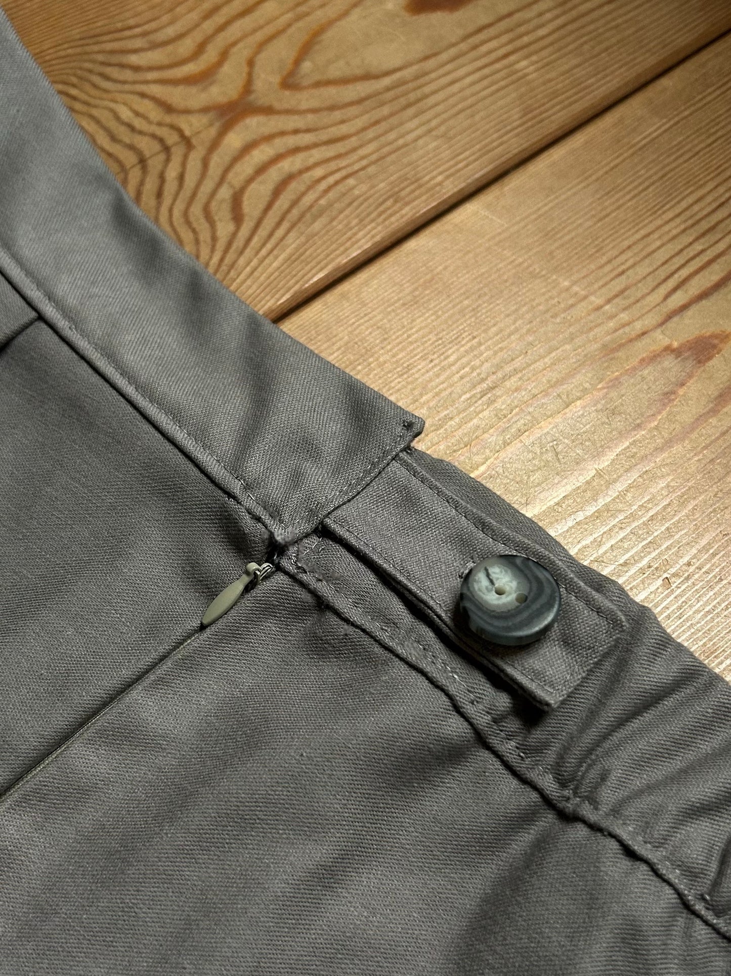 Pants Grey With Lace Details