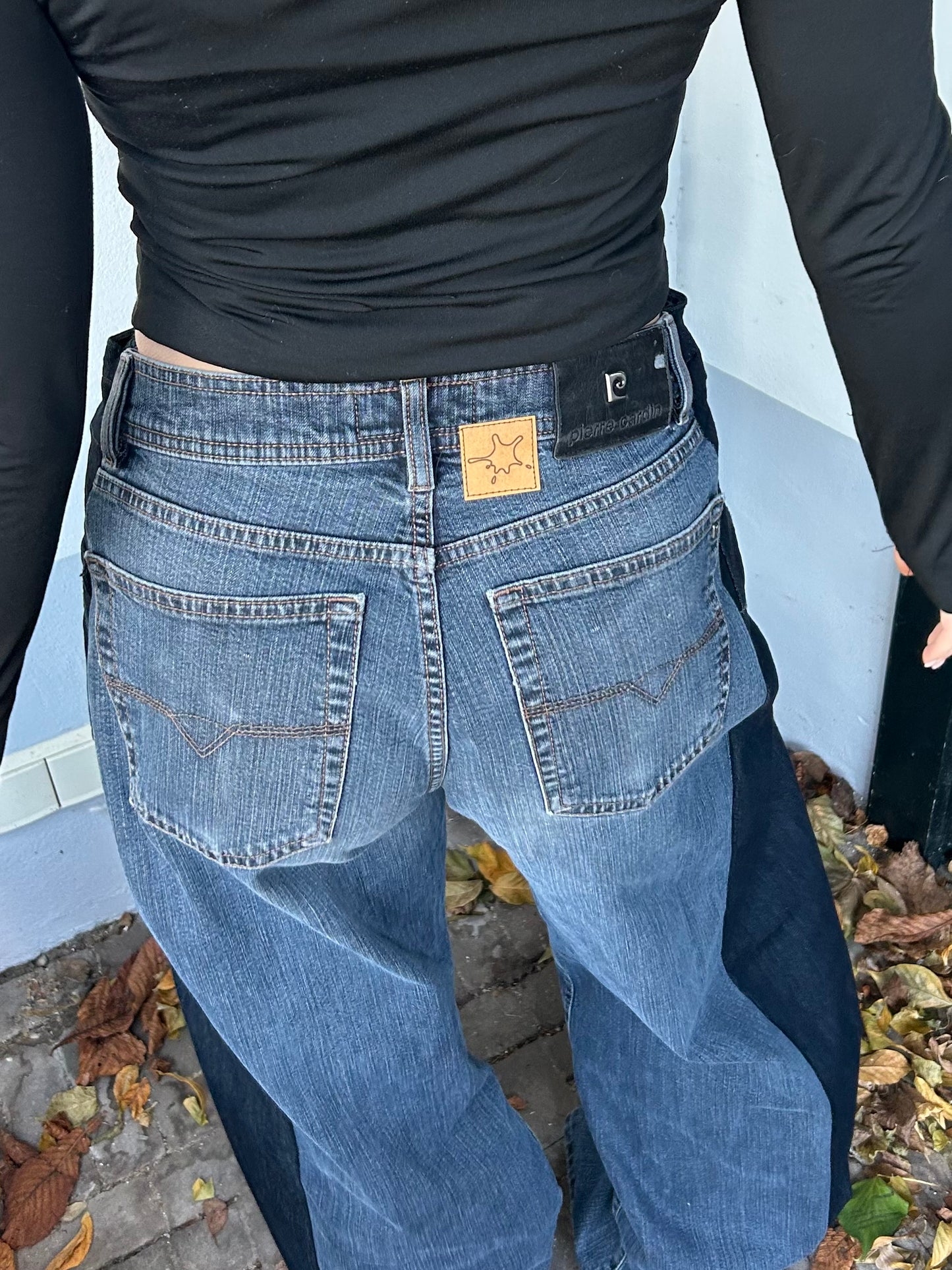 Reworked Jeans Dark Blue