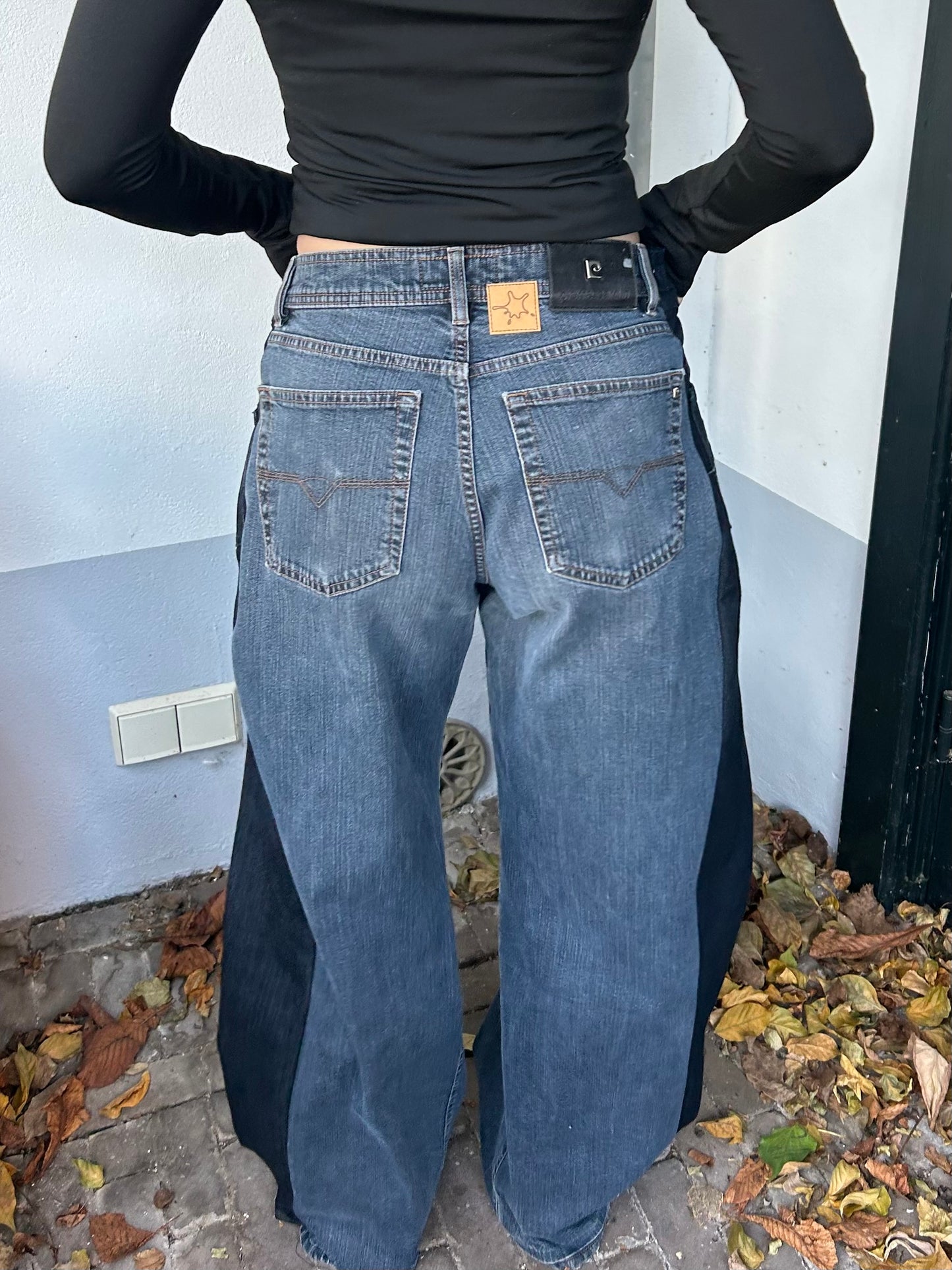 Reworked Jeans Dark Blue