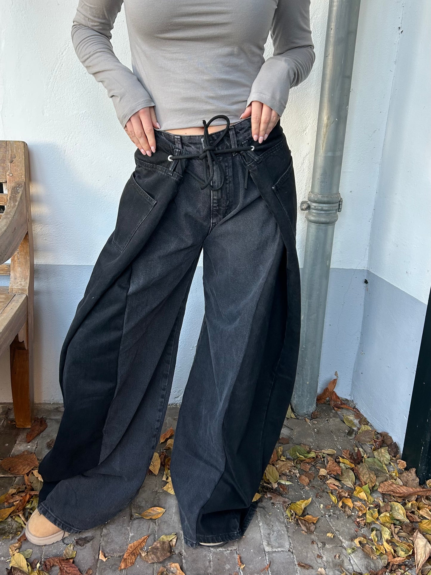 Reworked Jeans Black