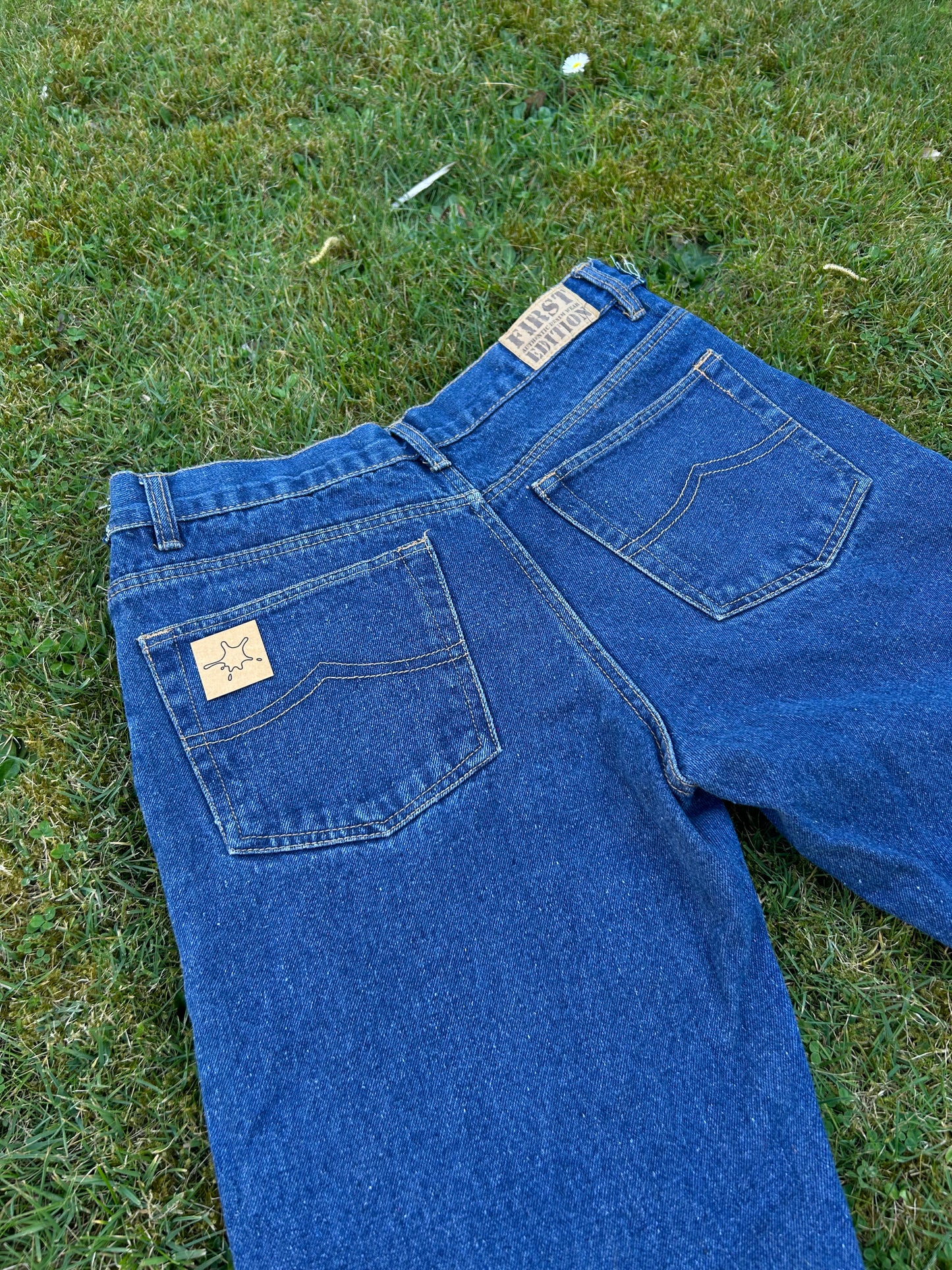 Reworked Braided Jeans 1