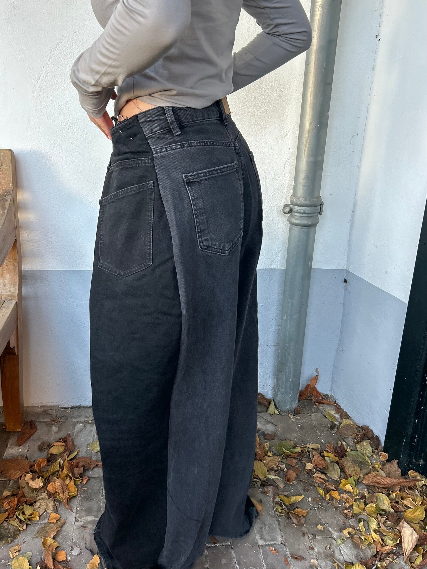 Reworked Jeans Black