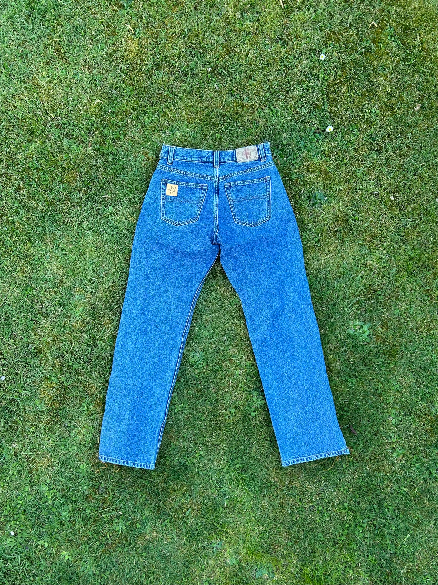Reworked Braided Jeans 3