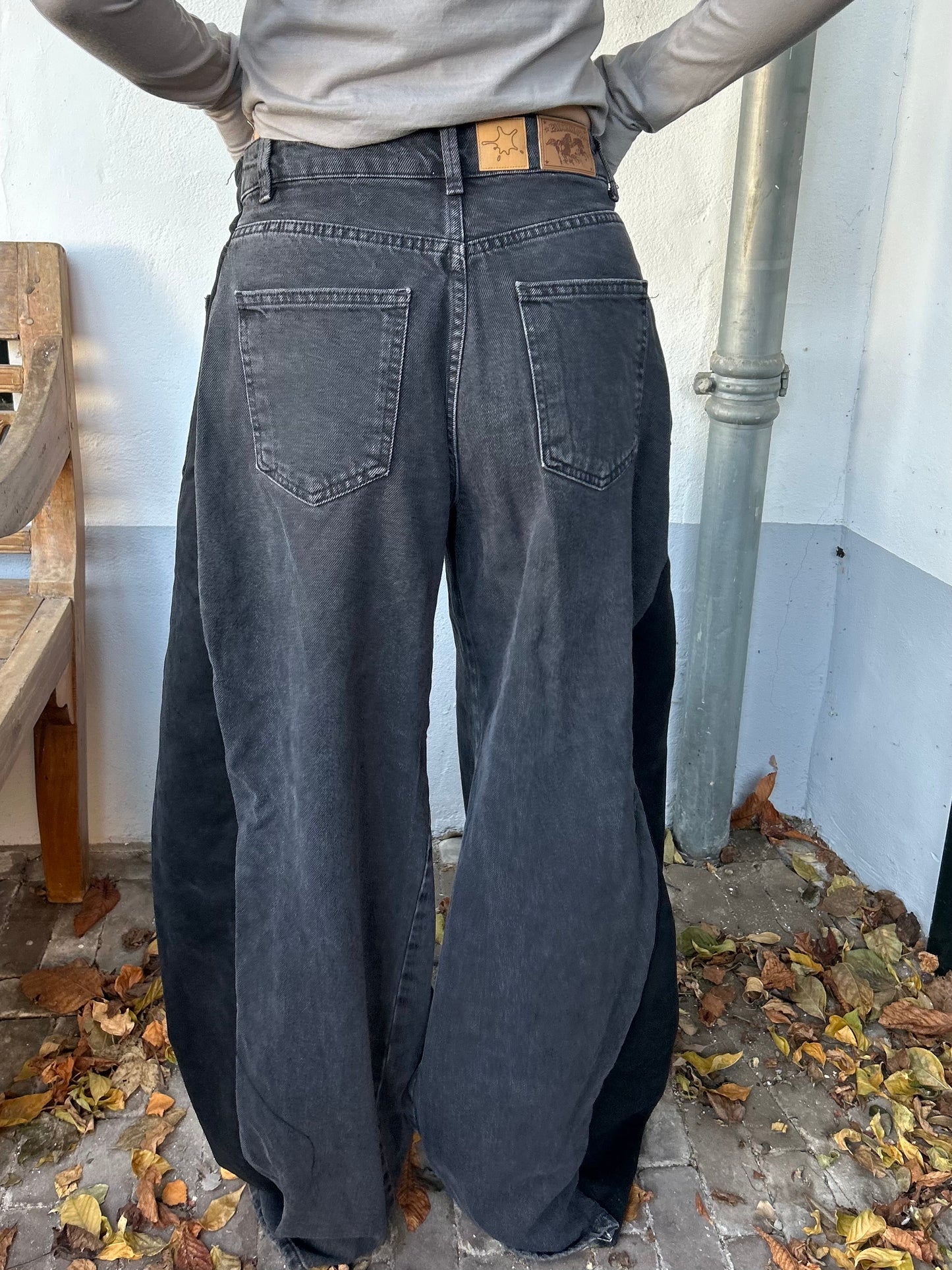 Reworked Jeans Black