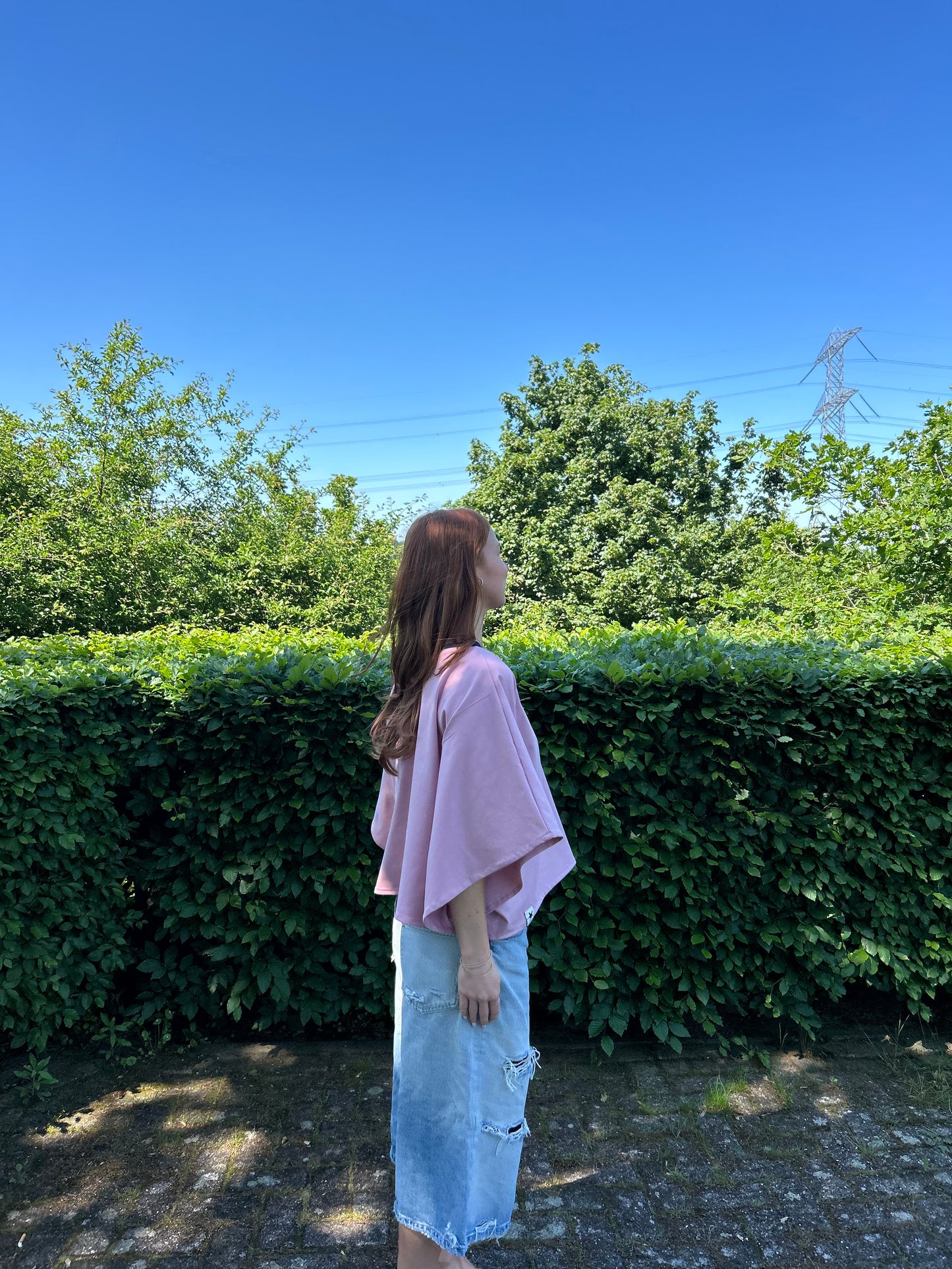 Oversized Tee Pink