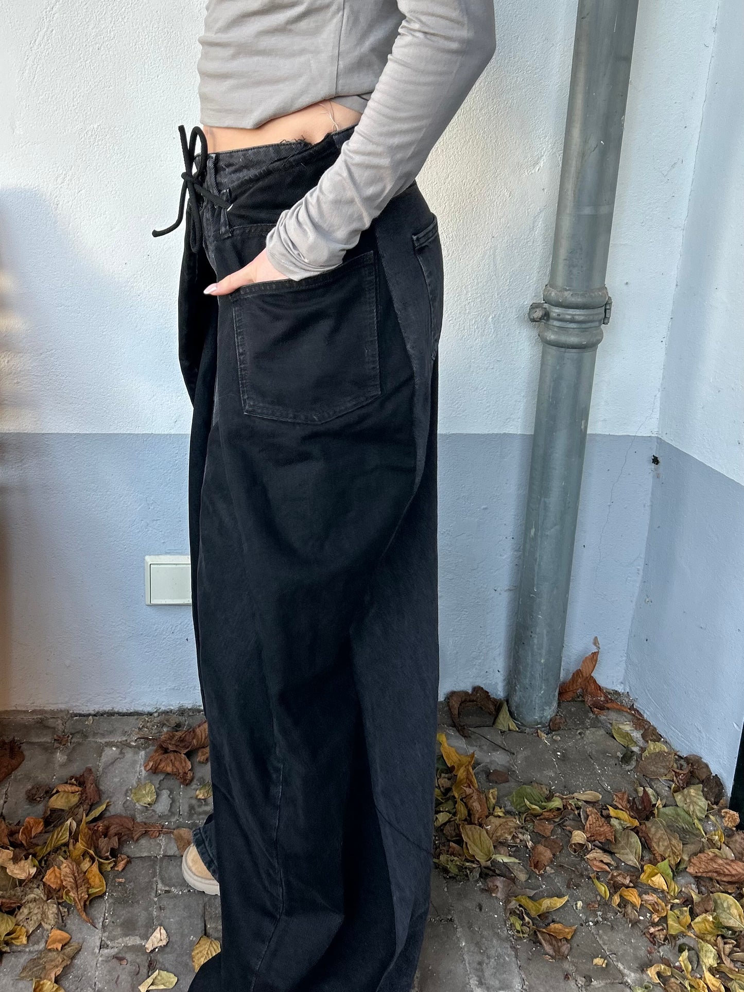 Reworked Jeans Black