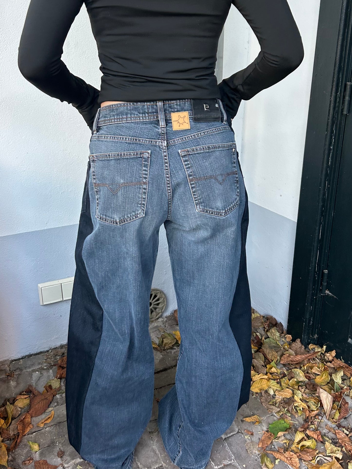 Reworked Jeans Dark Blue