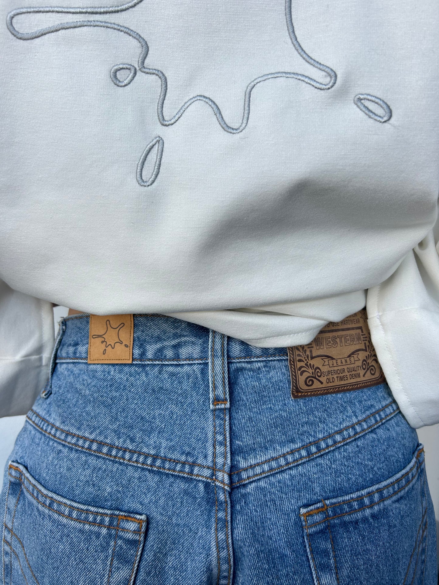 Reworked Jeans Light Blue