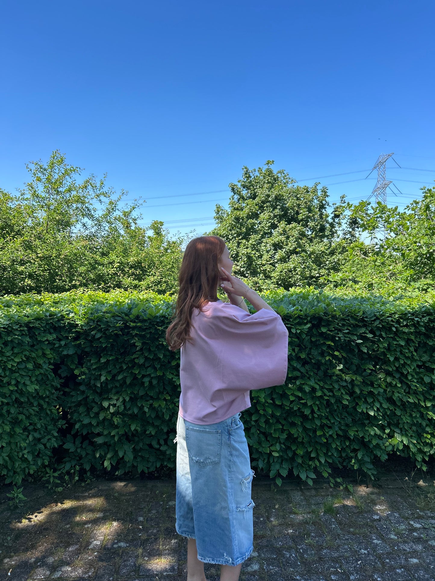 Oversized Tee Pink