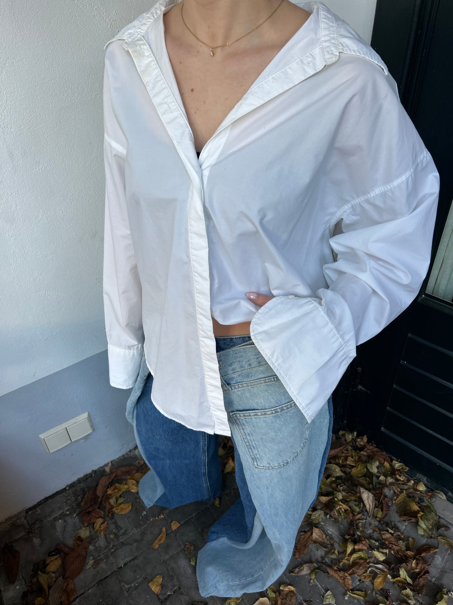 Reworked Jeans Light and Dark Blue