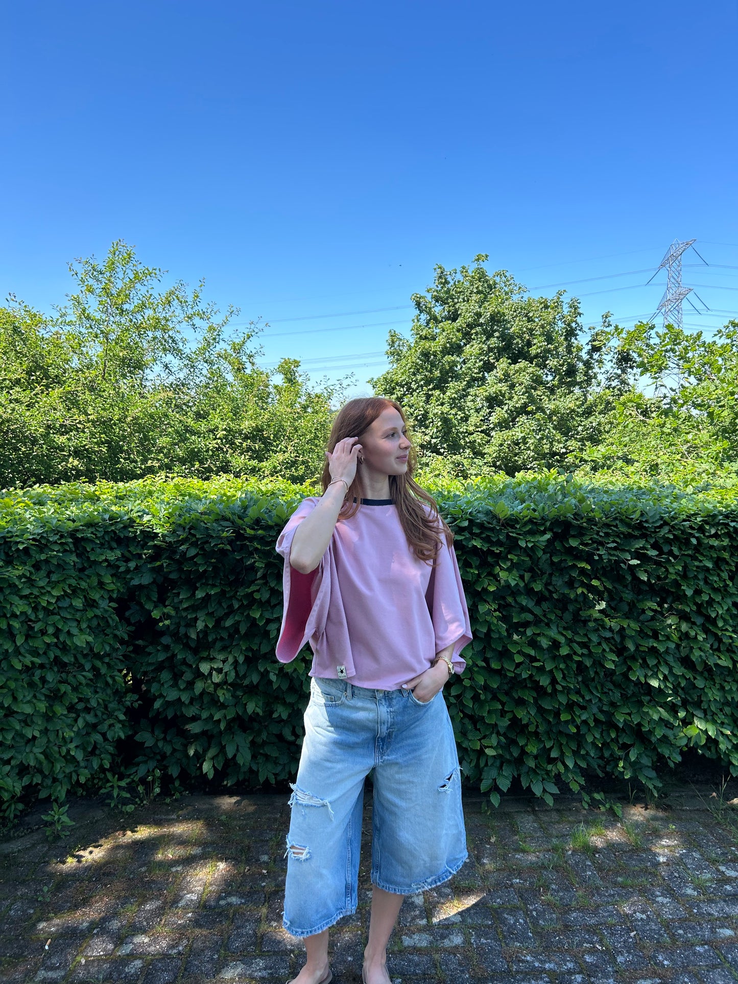 Oversized Tee Pink