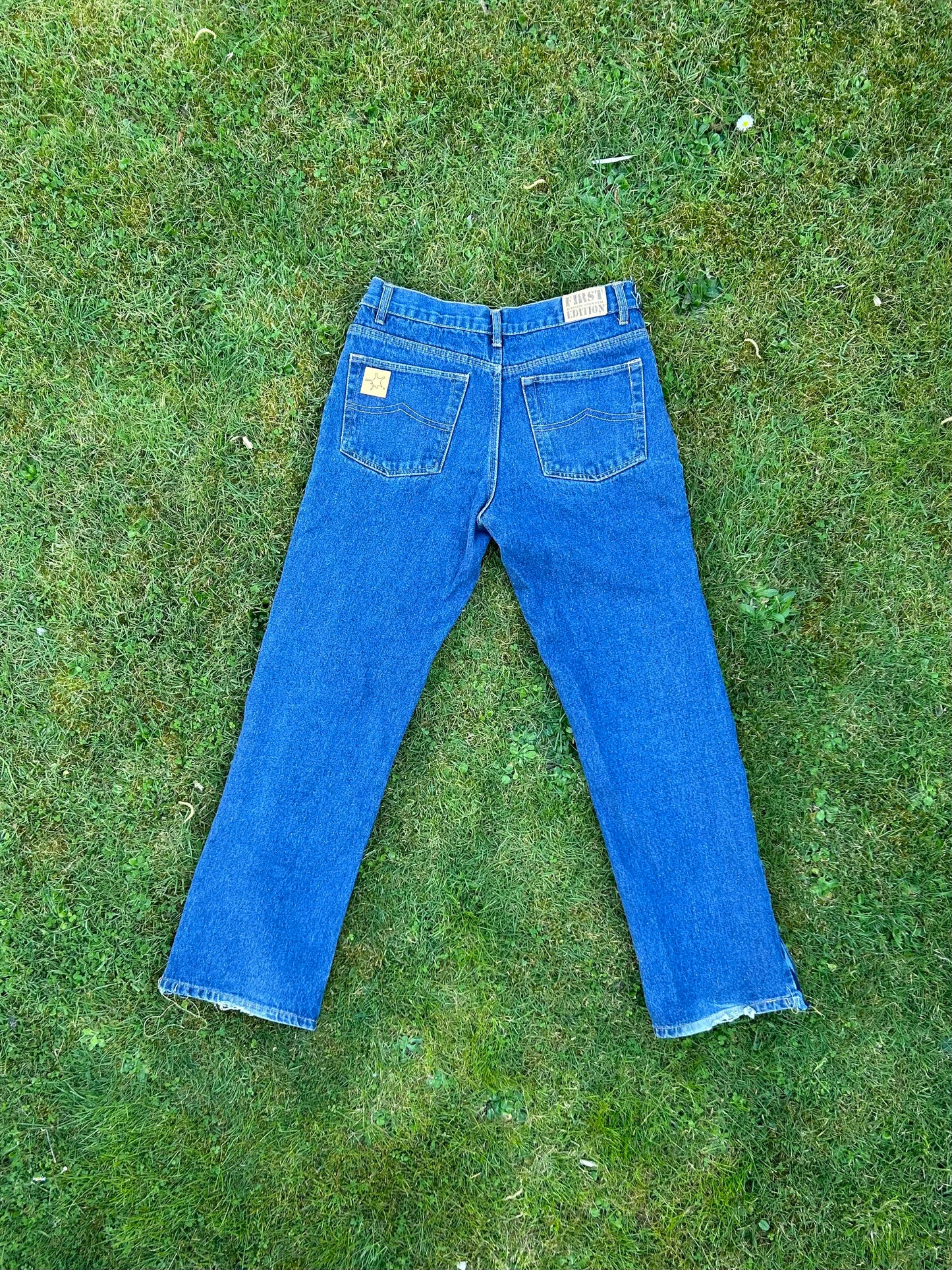 Reworked Braided Jeans 1