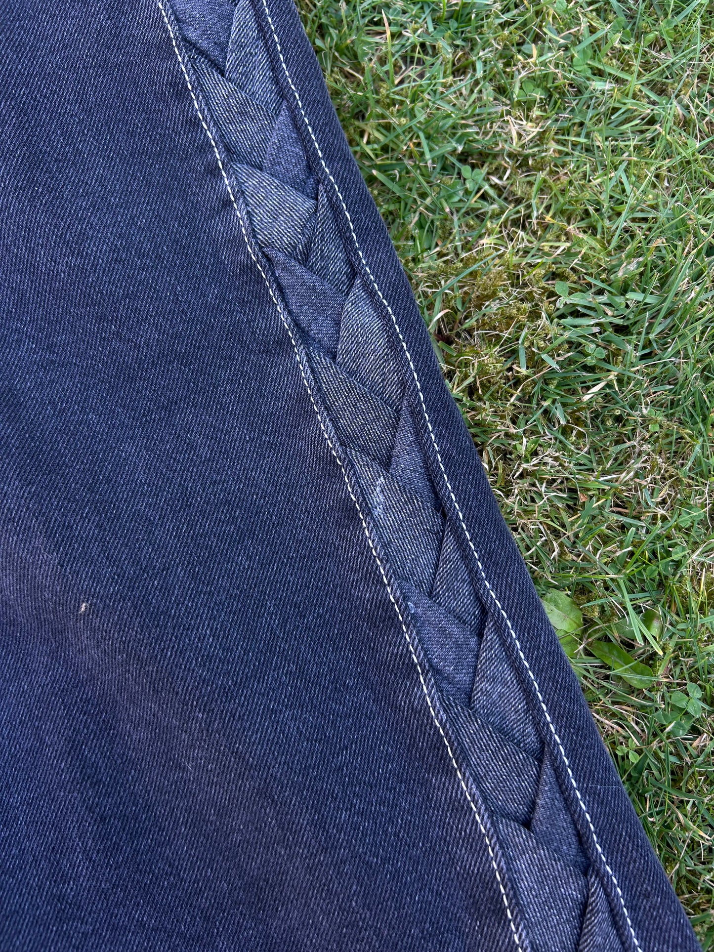 Reworked Braided Jeans 4