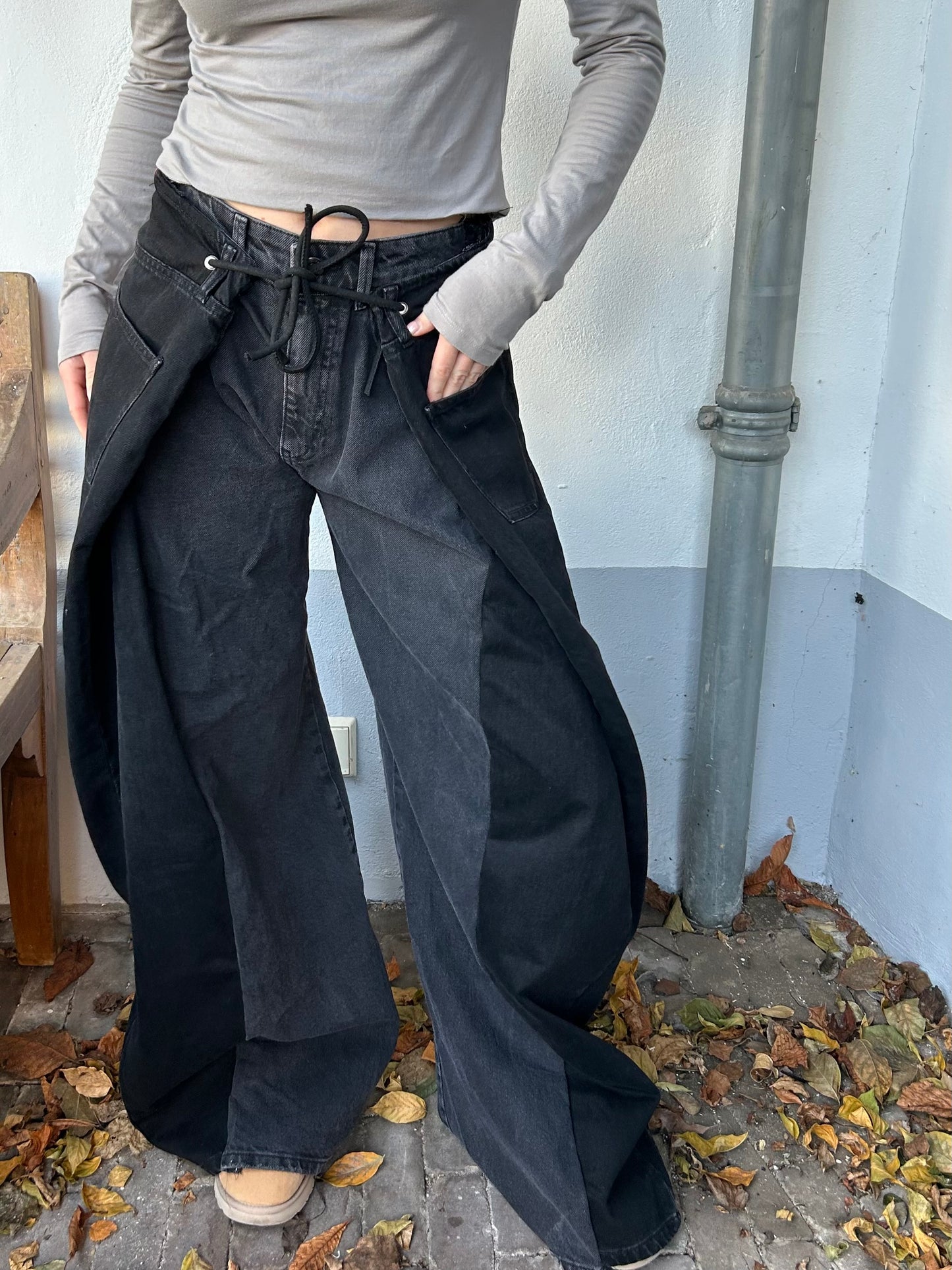 Reworked Jeans Black