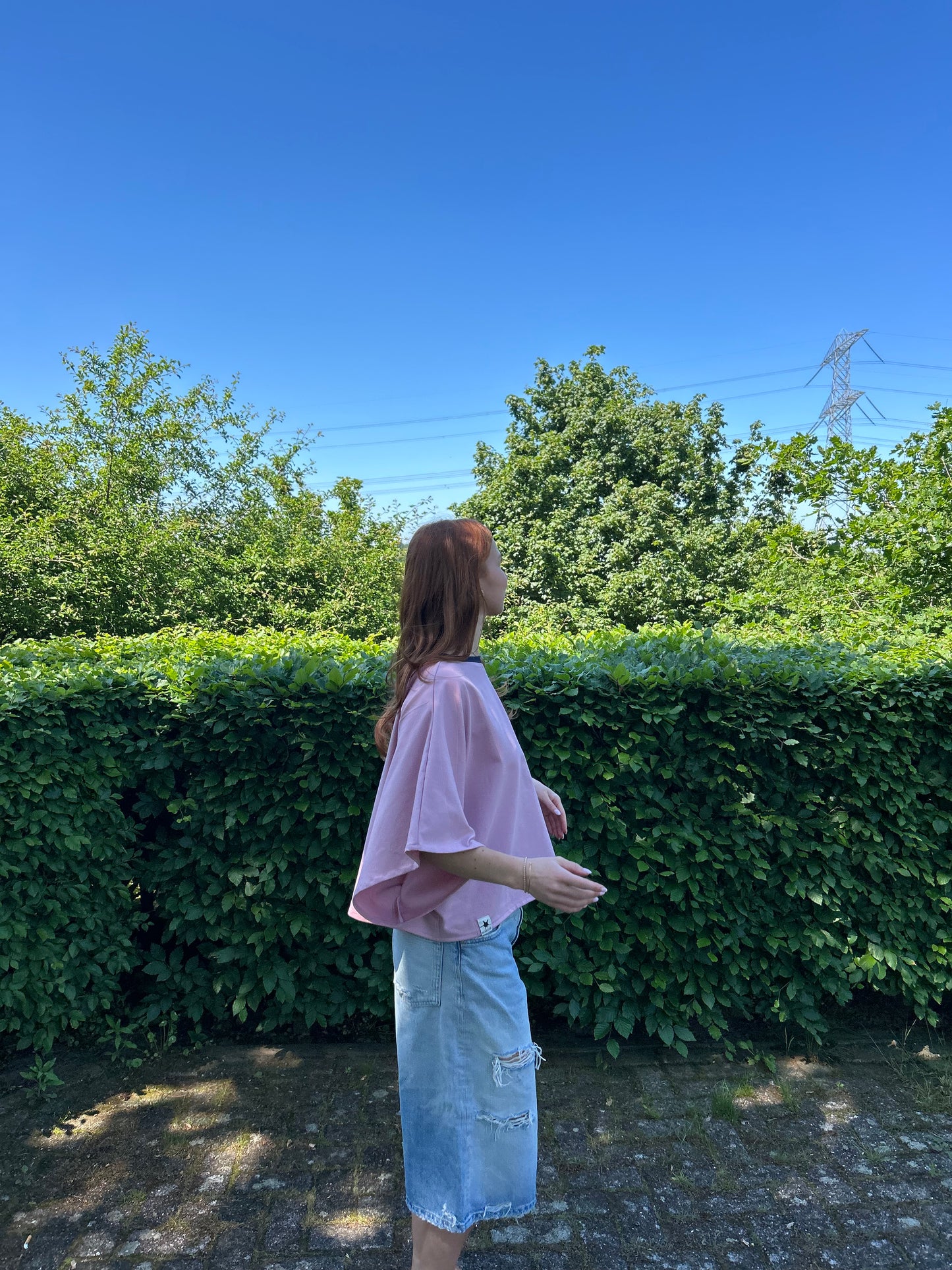 Oversized Tee Pink