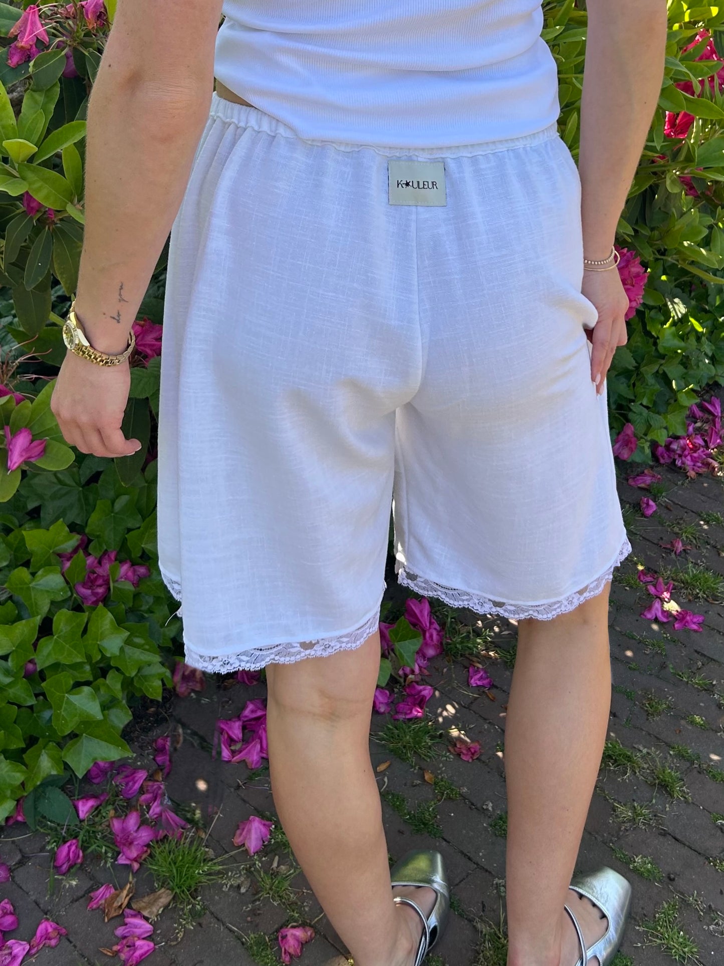Lace Linnen Short