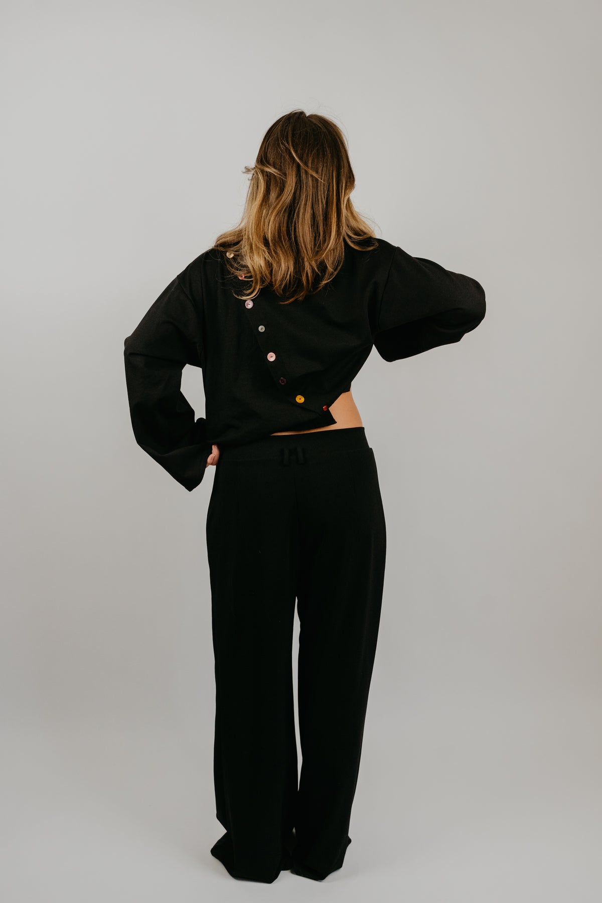 Oblique back Top